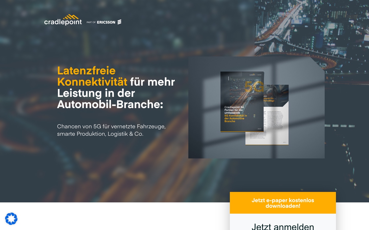 Kampagnen-Landingpage im Magazin-Umfeld
