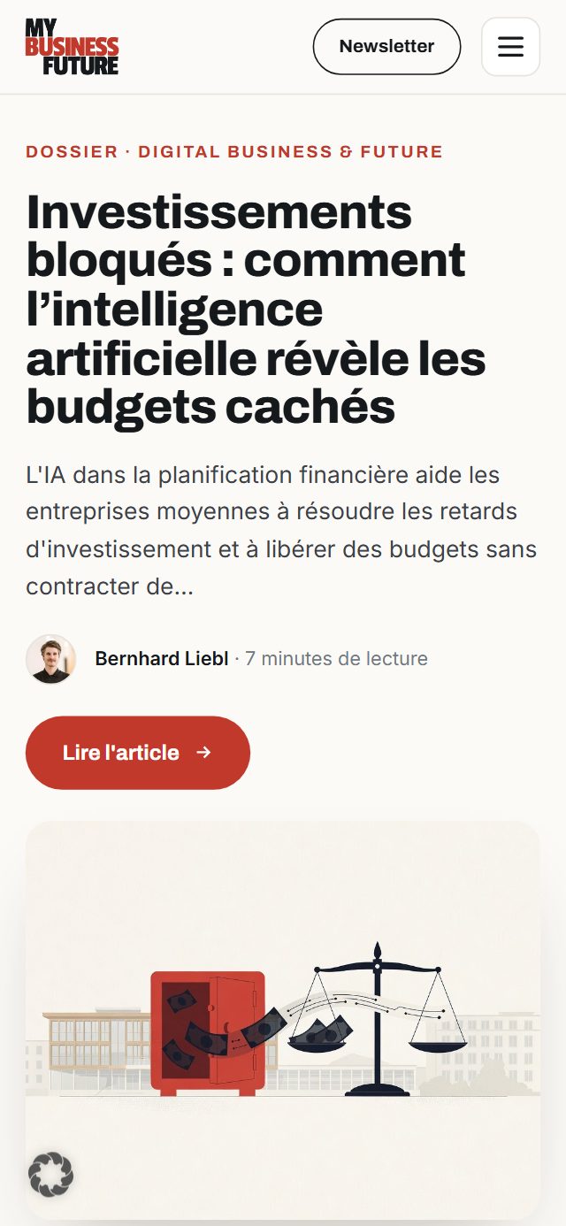 Vue mobile