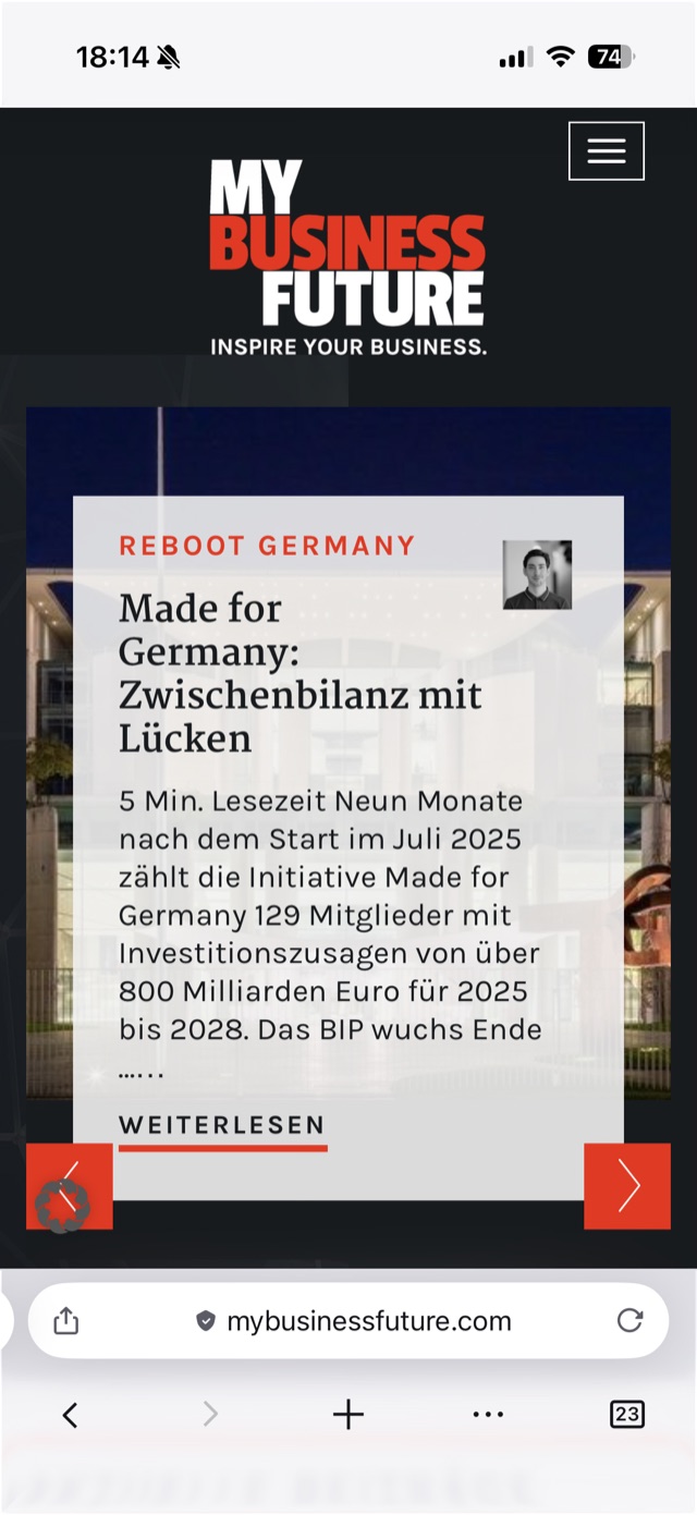MyBusinessFuture mobile