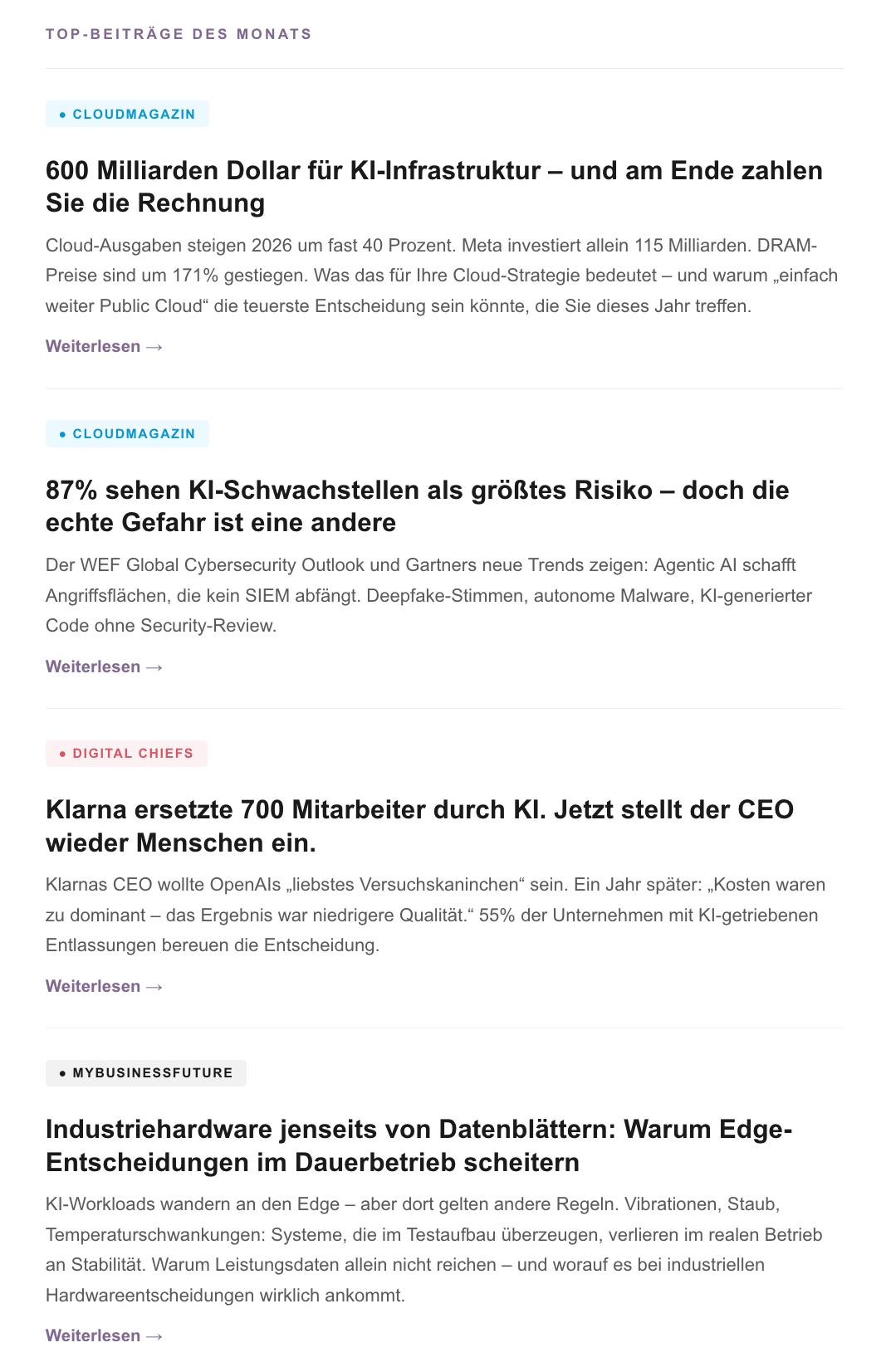 Meilleurs articles