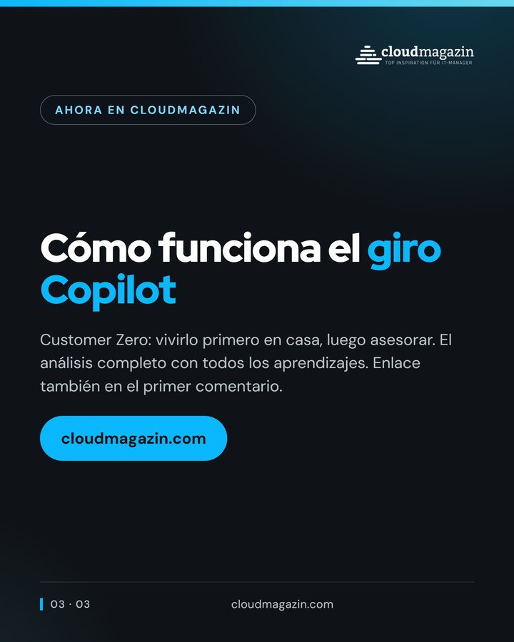 Carrusel LinkedIn diapositiva 3: enlace al análisis en cloudmagazin